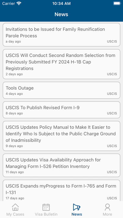 Case Tracker for USCIS screenshot 1