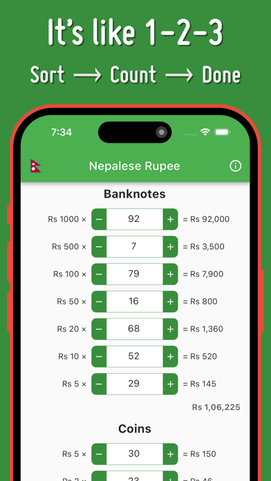Cash Calculator -Money Counter screenshot 1