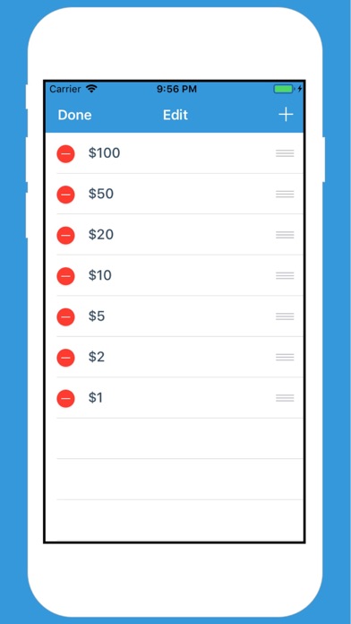 Cash Counter - $$ Calculator screenshot 3