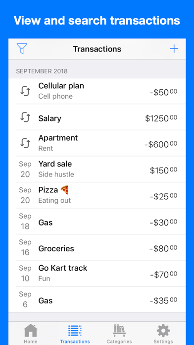 Cash Flow Planner screenshot 3