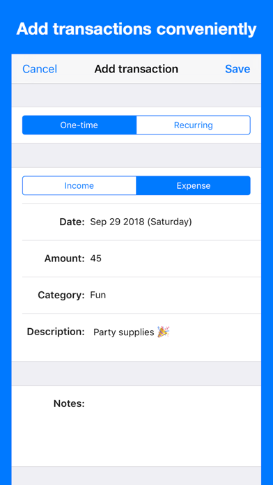 Cash Flow Planner screenshot 1