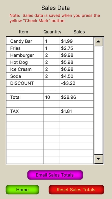 Cash Register Express screenshot 3