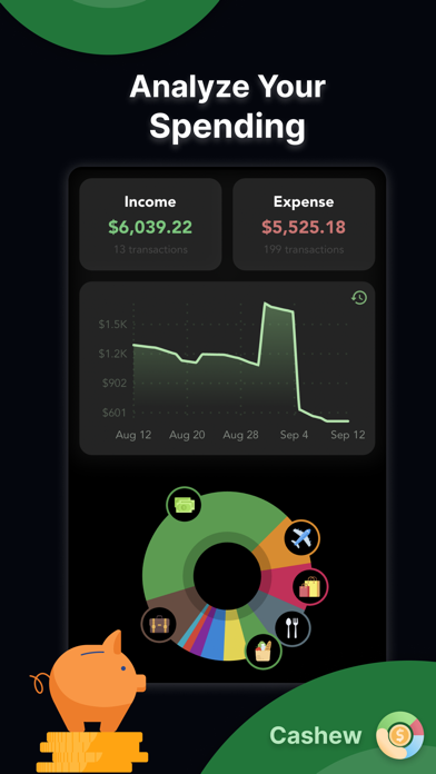 Cashew—Expense Budget Tracker screenshot 1