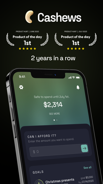 Cashews Smart Money Budget App screenshot 10