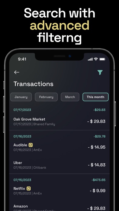 Cashews Smart Money Budget App screenshot 2