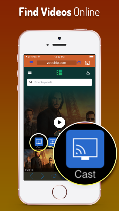 Cast Web Videos to TV - iWebTV screenshot 4