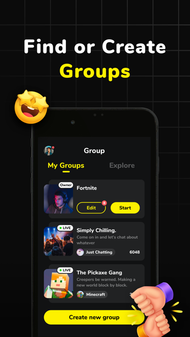 CastChat - Voice Chat & Match screenshot 2