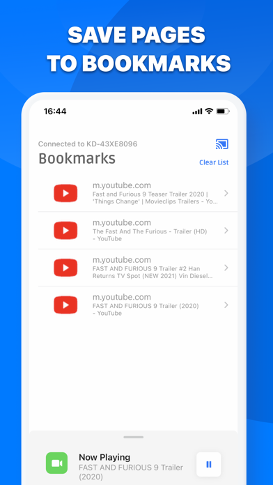 Castio: Cast to Chromecast screenshot 1