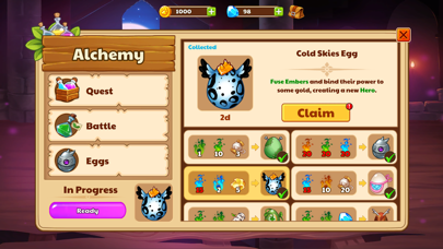 Castle Cats - Idle Hero RPG screenshot 1