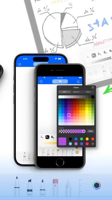 Casual Whiteboard, Sketch, Pad screenshot 5
