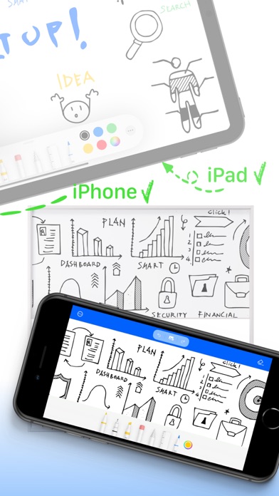 Casual Whiteboard, Sketch, Pad screenshot 4