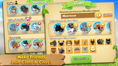 Cat & Dog Online: Multiplayer Kitten & Puppy Sim screenshot 3