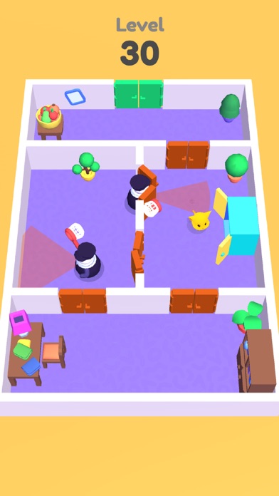 Cat Escape: Hide & Seek Puzzle screenshot 1
