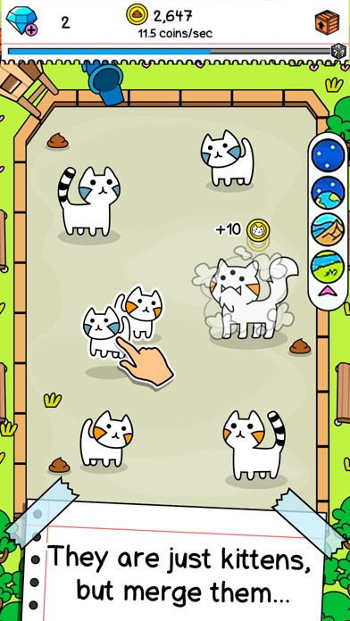 Cat Evolution: Kitty Fusion screenshot 5