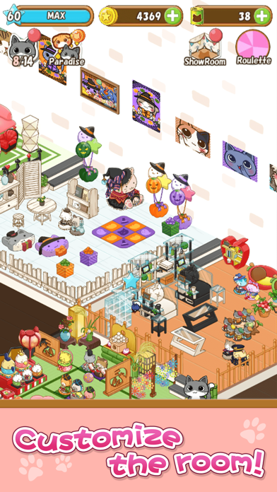 Cat Room - Cute Cat Games screenshot 3