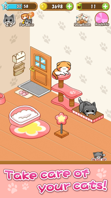 Cat Room - Cute Cat Games screenshot 5