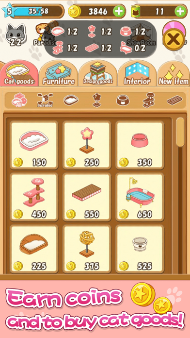 Cat Room - Cute Cat Games screenshot 2