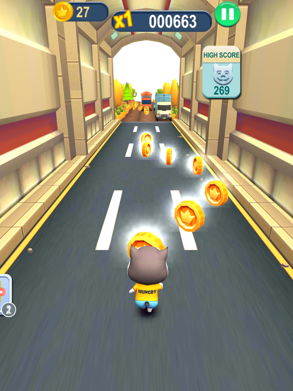 Cat Surfers: Kitty Gold Run screenshot 5