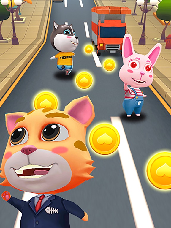 Cat Surfers: Kitty Gold Run screenshot 10