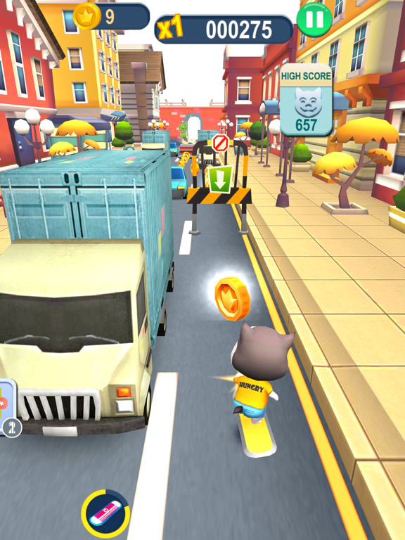 Cat Surfers: Kitty Gold Run screenshot 4