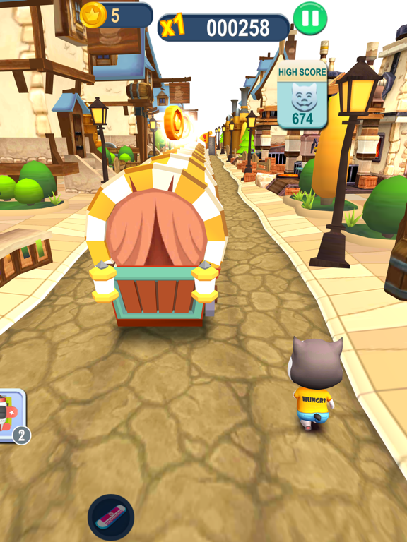 Cat Surfers: Kitty Gold Run screenshot 2