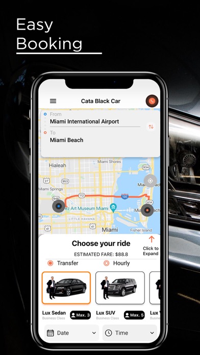 Cata Black Car- Chauffeurs MIA screenshot 3