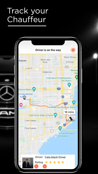 Cata Black Car- Chauffeurs MIA screenshot 2