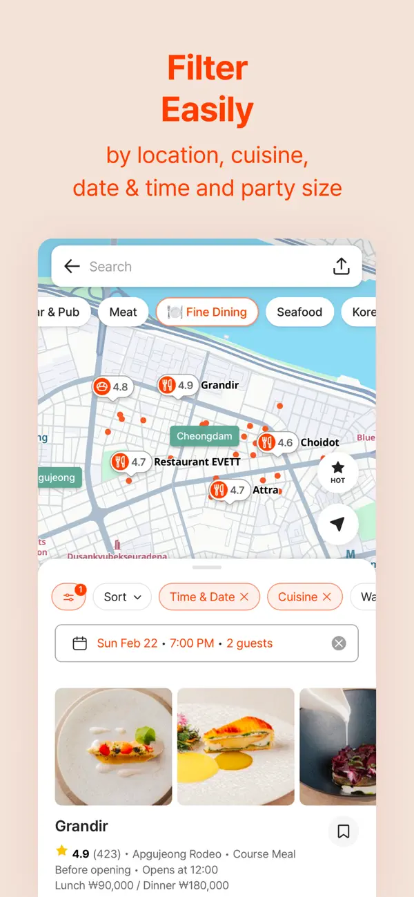 CATCH TABLE: Book Restaurants screenshot 4