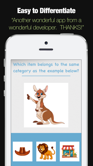 Categories - Categorization Skill Development App screenshot 2