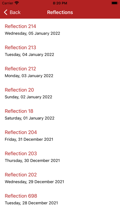 Catholic Daily Readings screenshot 1
