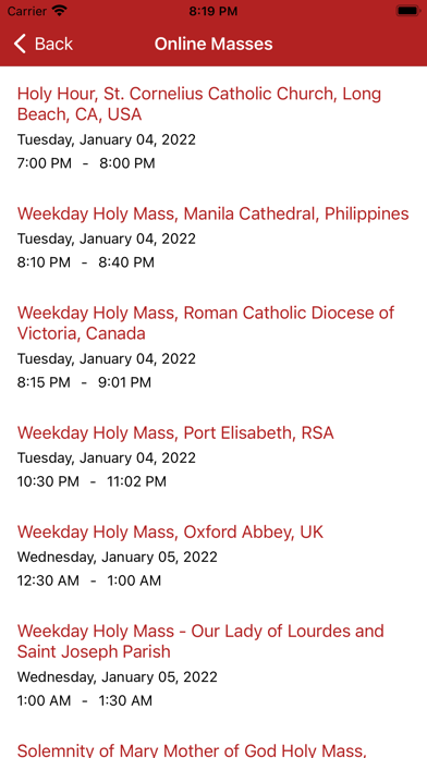 Catholic Daily Readings screenshot 2