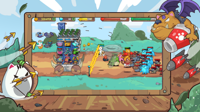 Cat'n'Robot: Idle Defense screenshot 2