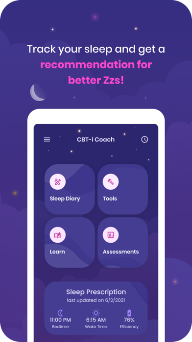 CBT-i Coach screenshot 1