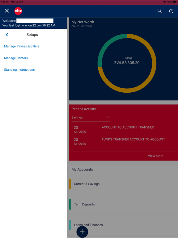 CBZ Online screenshot 2
