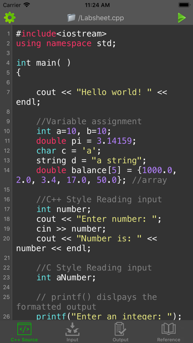 C/C++ Programming Compiler screenshot 5