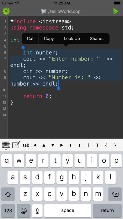C/C++ Programming Compiler screenshot 3