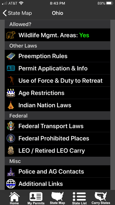 CCW – Concealed Carry 50 State screenshot 1