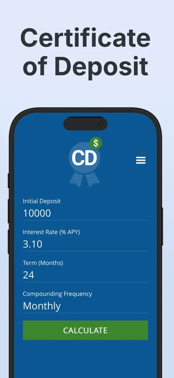 CD Calculator Pro screenshot 3