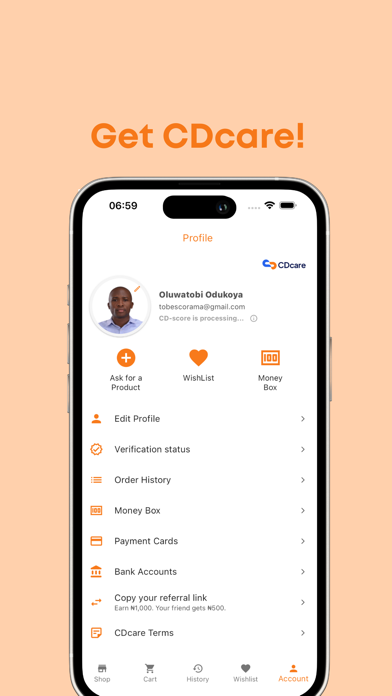 CDcare Pay Small Small App screenshot 1
