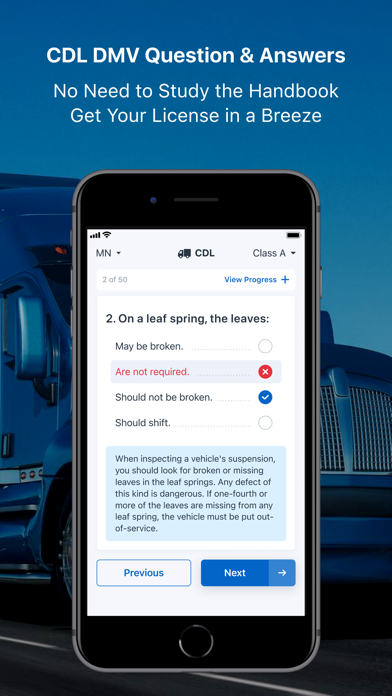 CDL Practice Written Test screenshot 3