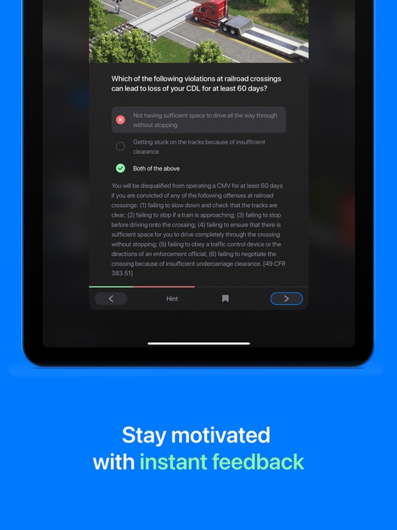CDL Prep Practice Test Genie screenshot 3