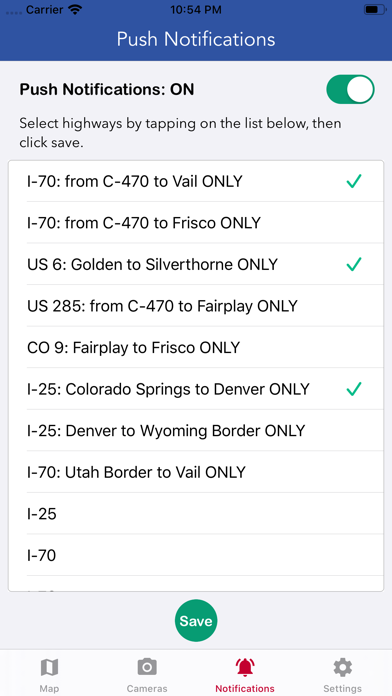 CDOT Colorado Road Conditions screenshot 1