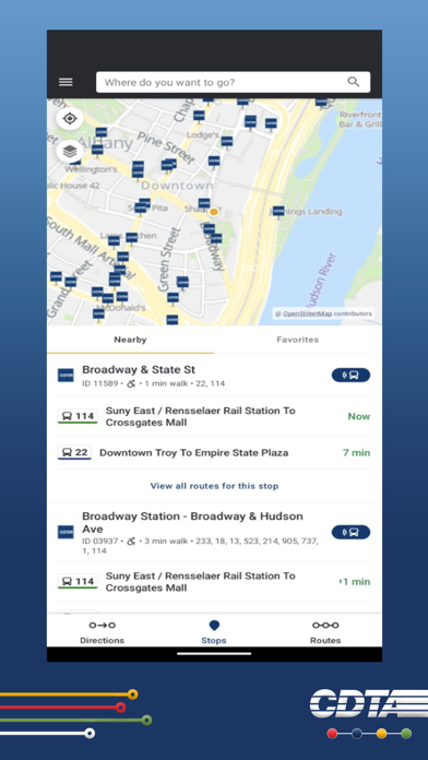 CDTA Navigator screenshot 2