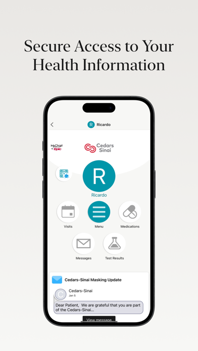 Cedars-Sinai screenshot 1