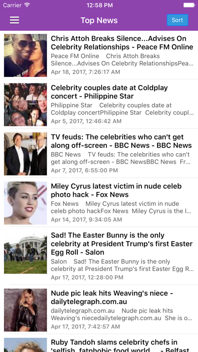 Celebrity Gossip Breaking News screenshot 5