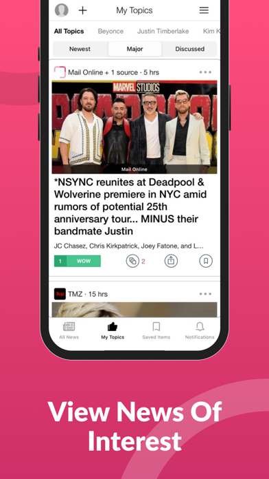 Celebrity News & Social Trends screenshot 2