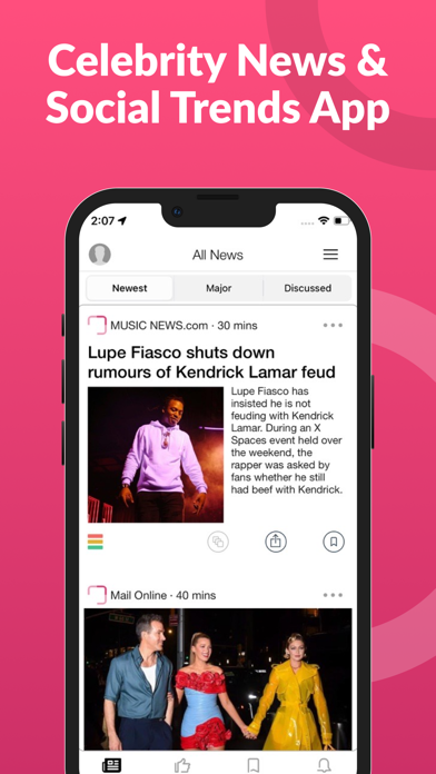 Celebrity News & Social Trends screenshot 5