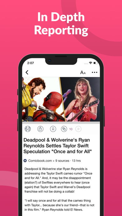 Celebrity News & Social Trends screenshot 1