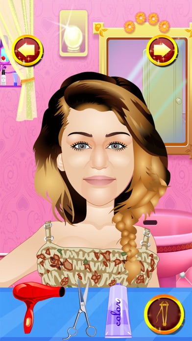 Celebrity Spa Salon & Makeover Doctor - fun little make-up games for kids (boys & girls) screenshot 3
