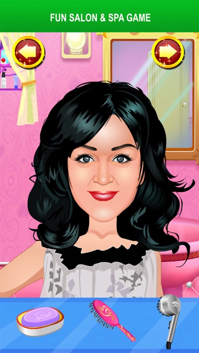 Celebrity Spa Salon & Makeover Doctor - fun little make-up games for kids (boys & girls) screenshot 4